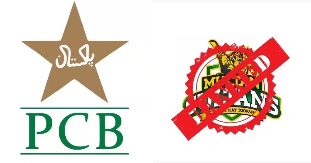 PCB Ban Multan Sultans Over Contract Breach