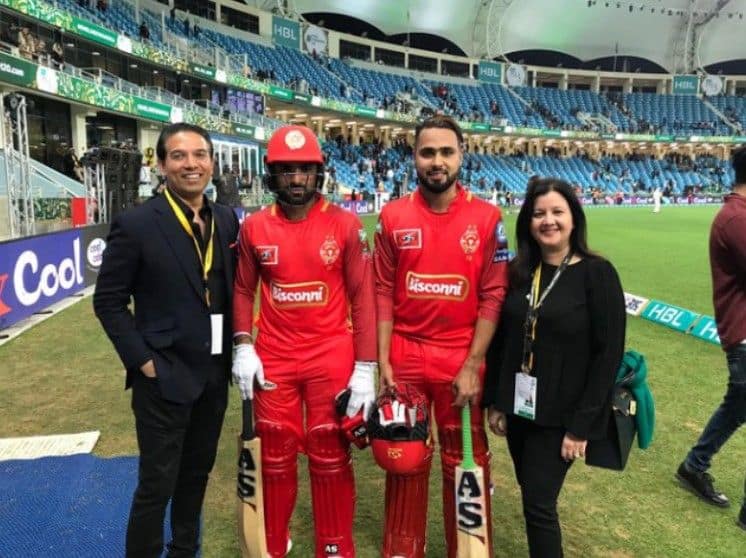 Ali Naqvi and his wife, Amna Naqvi, own the team Ali Naqvi and his wife, Amna Naqvi, own the team