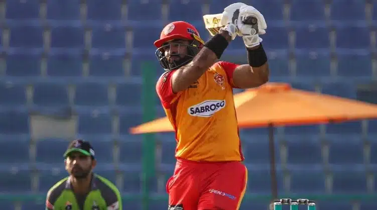Asif Ali: 94 Sixes in 91 Matches
