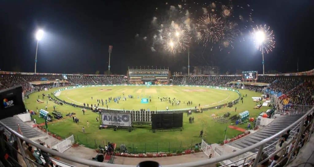 Batting Records At Gaddafi Stadium