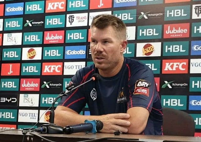 David Warner Confirmed as Karachi Kings Captain