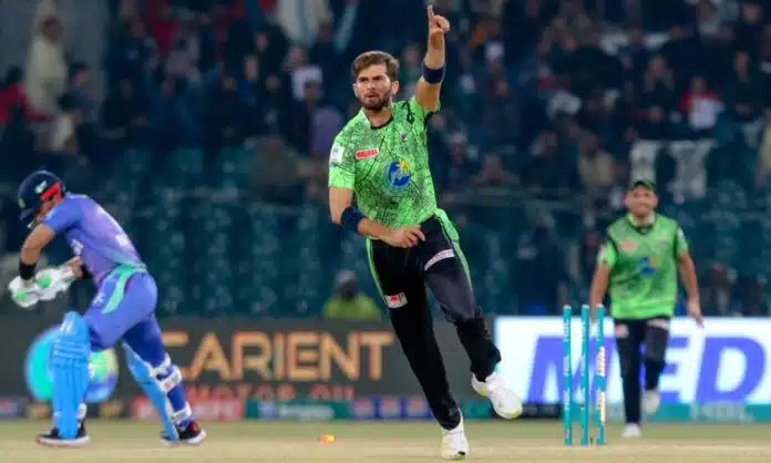 Shaheen Afridi - one of the players with most wickets in psl