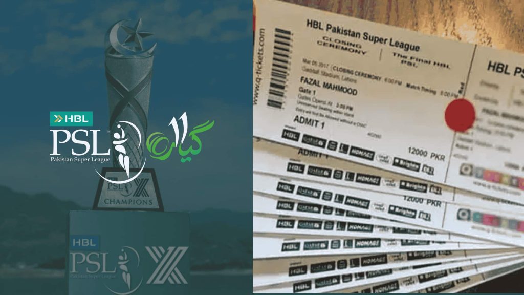 PSL 11 Final Tickets
