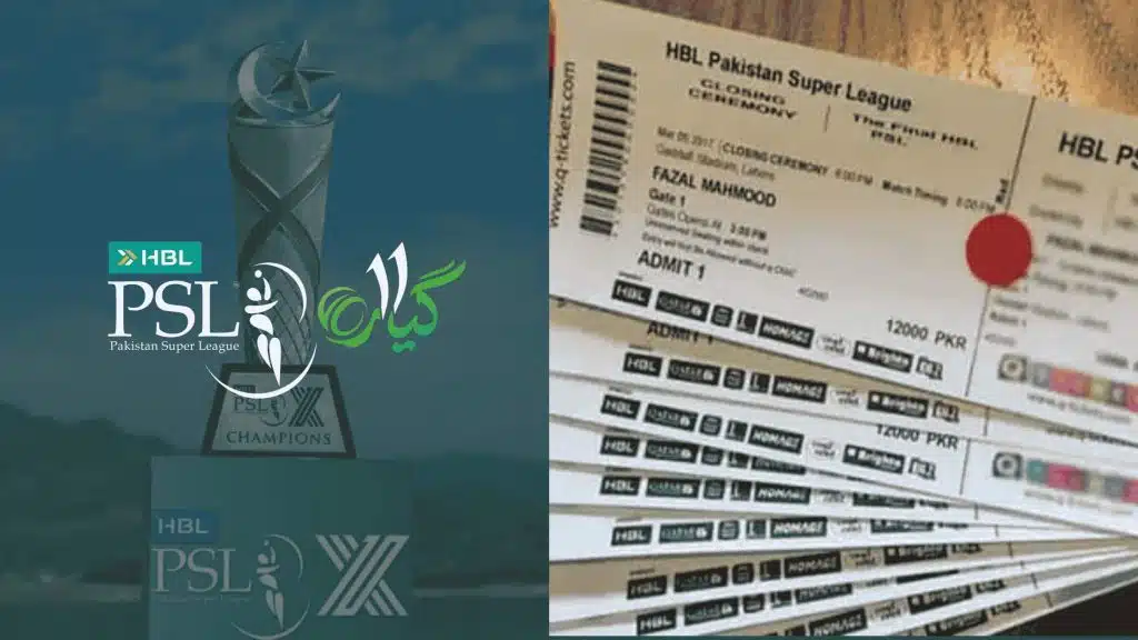 PSL 11 Final Tickets